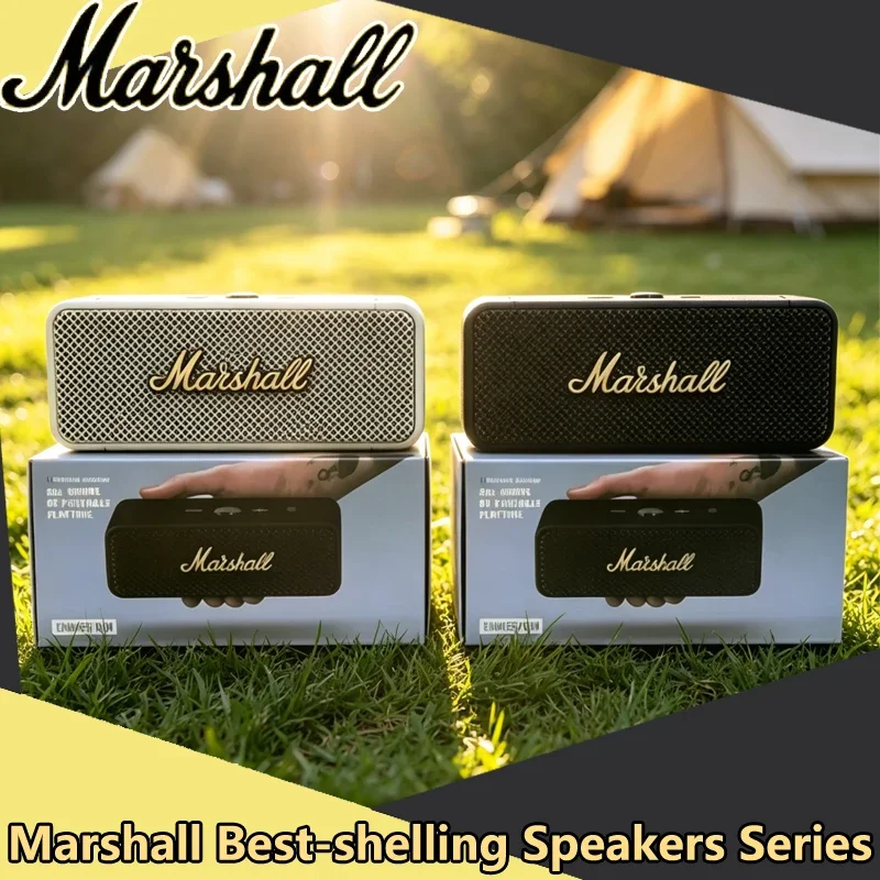 

Беспроводная портативная Bluetooth-колонка Marshall M8mini: горячая распродажа, мощный бас, стереозвук, водонепроницаемая, для улицы