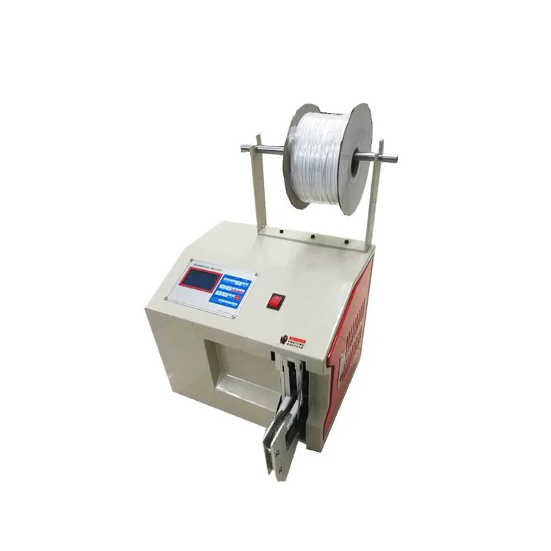 Automatic stringing machine power data cable
