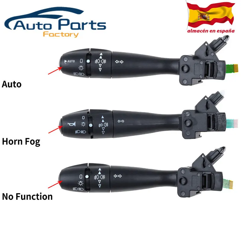 96477533 XT XT- mostrar título original 96595087 XT XT- mostrar título original 96608841 XT nuevo interruptor indicador de señal de giro para PEUGEOT 1007 206 207 307 406 407 807 bocina de columna de dirección