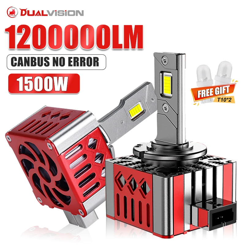 

D1S D3S Led Headlight LED Canbus No Error D2S D4S D1R D2R D3R D4R Super Bright D Series Bulbs Plug&Play 1:1 Replace Xenon Light
