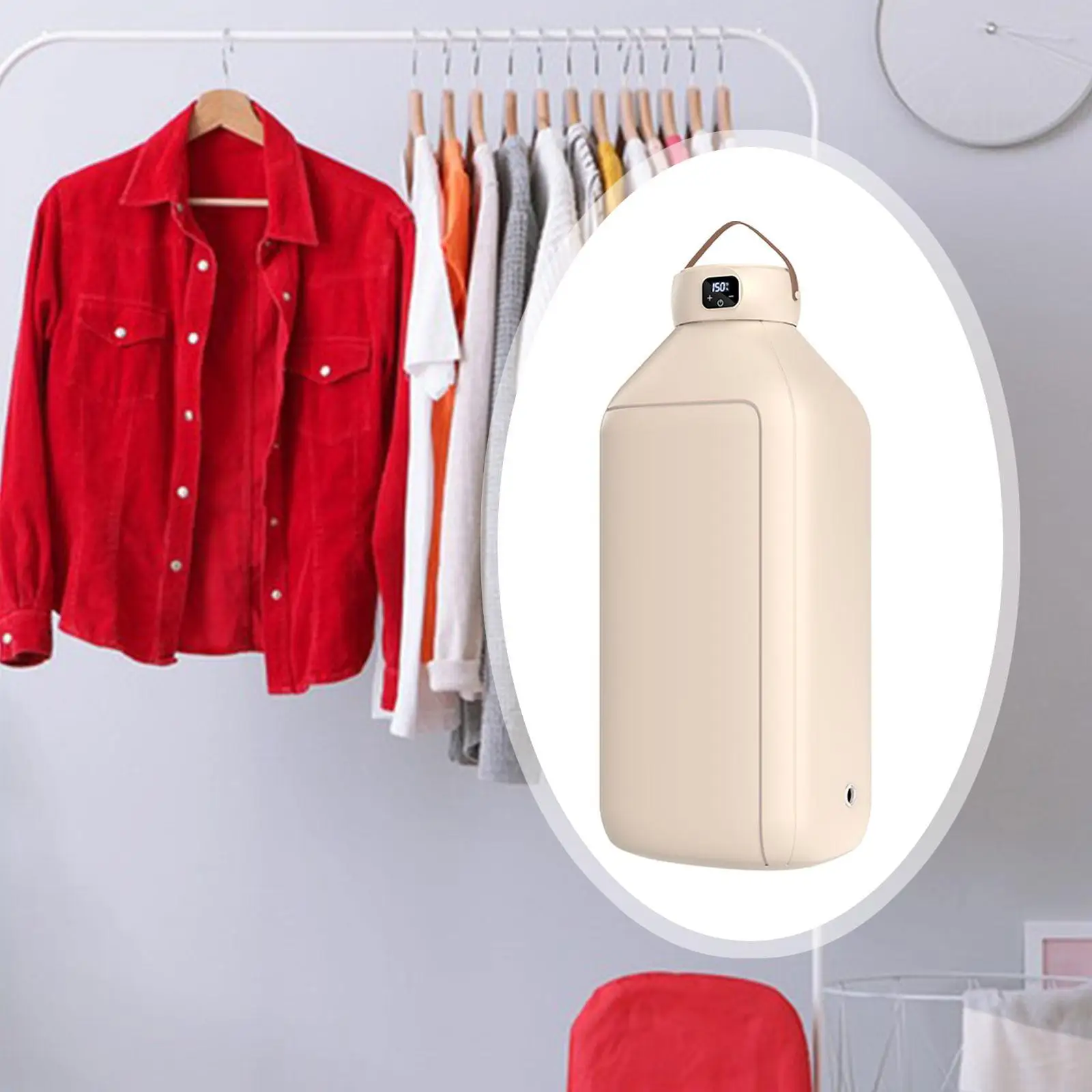 เครื่องอบผ้าแบบพกพาเครื่องอบผ้าแบบพับได้มัลติฟังก์ชั่นสําหรับ Camping Home RV Room