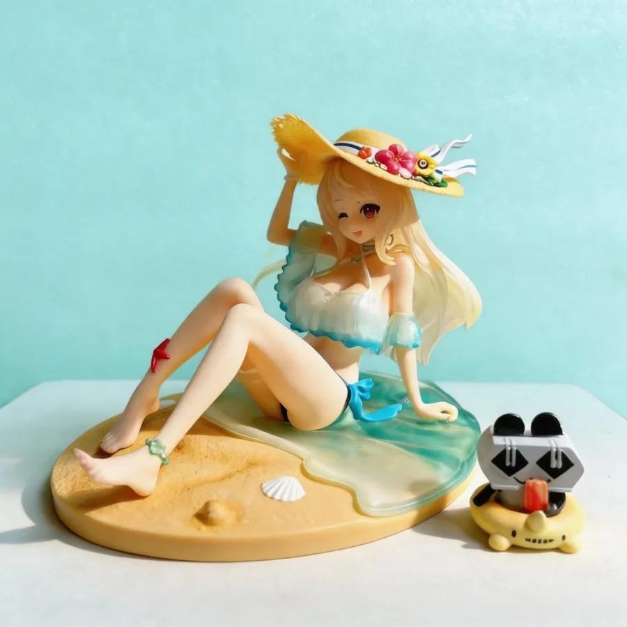 

Anime Sega Spring Ode Suzuran Figure 18cm GK Statue Collectible Model Toy Desktop Ornament for Fans Home De...