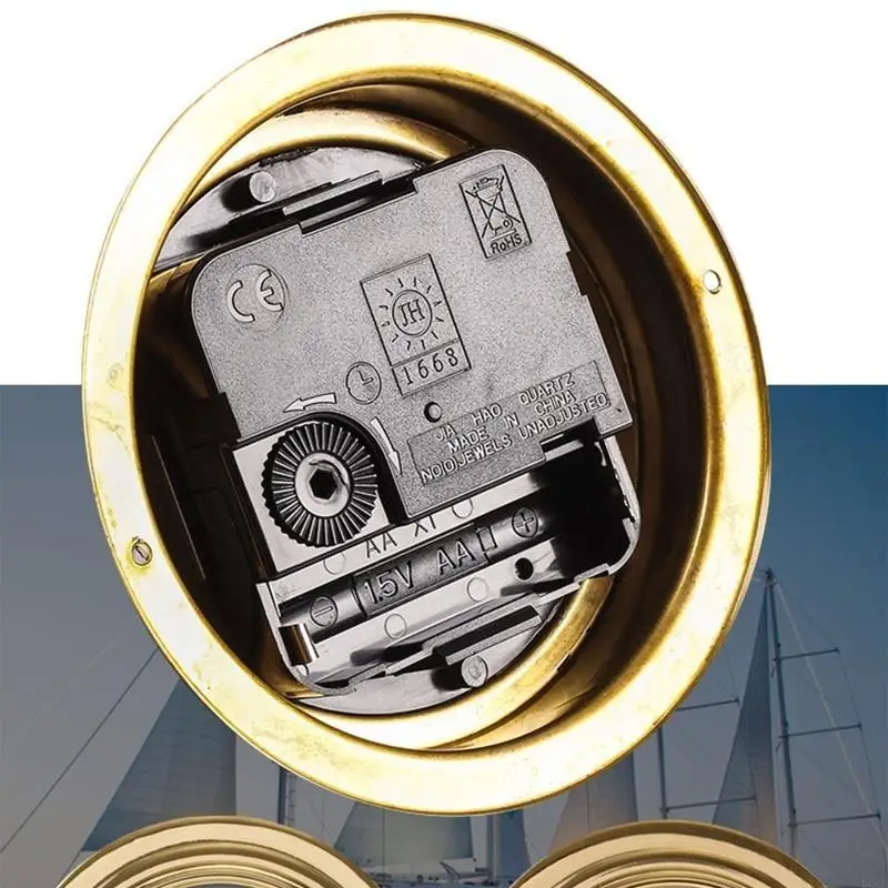 

B0KC Hygrometer Clock for Tide Clock Temperature Hygrometer In/Outdoo
