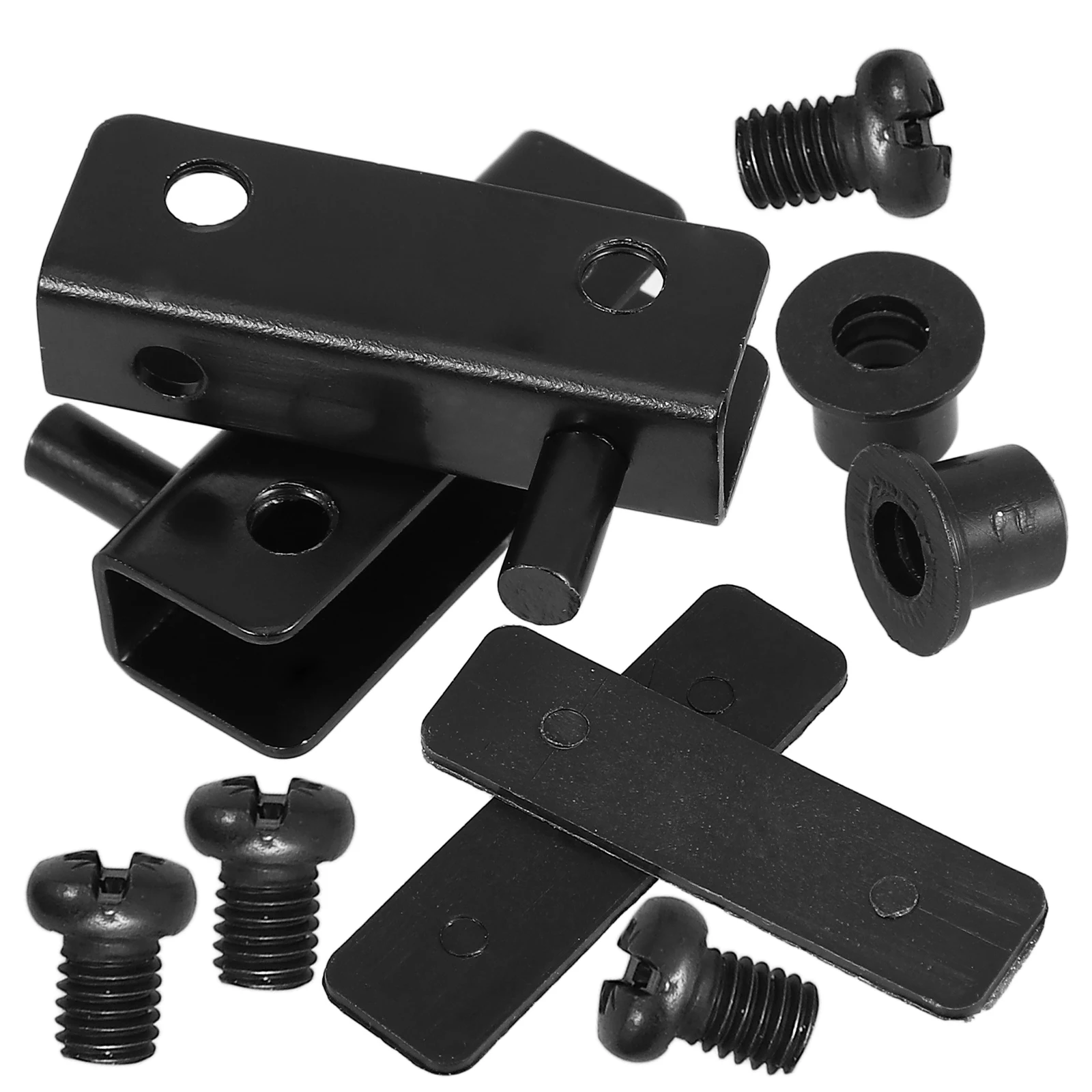 

1 set Door Hinge Black Nickel Plated Steel Bathroom Shower Cabinet Hinges Bathroom Shower Door Hinge Smooth Quiet