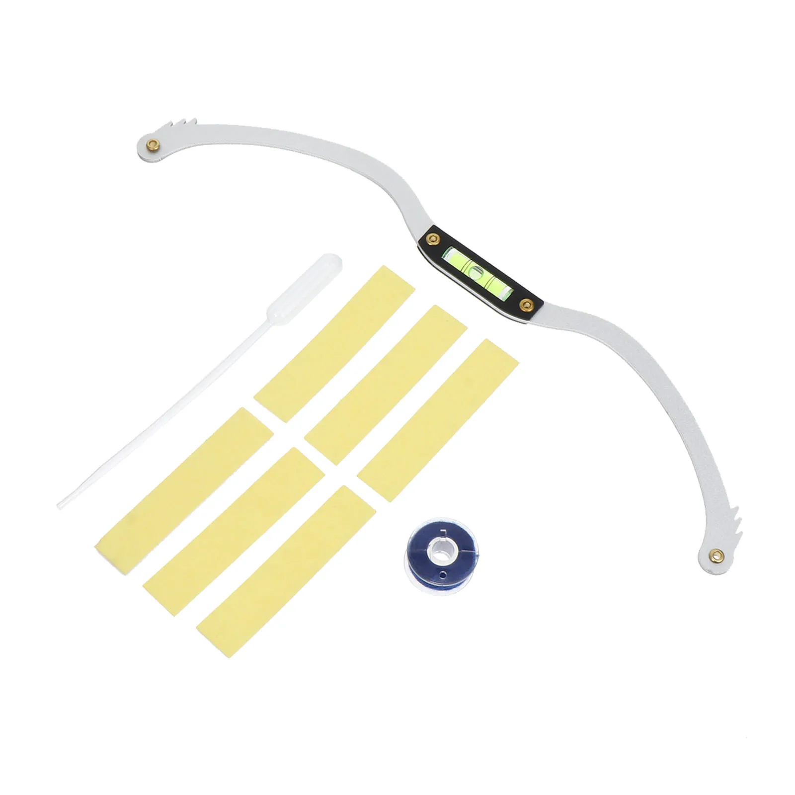 

1 шт., горизонтальная линейка для бровей, металлический прочный инструмент для позиционирования бровей, точный измерительный инструмент для симетрической формы