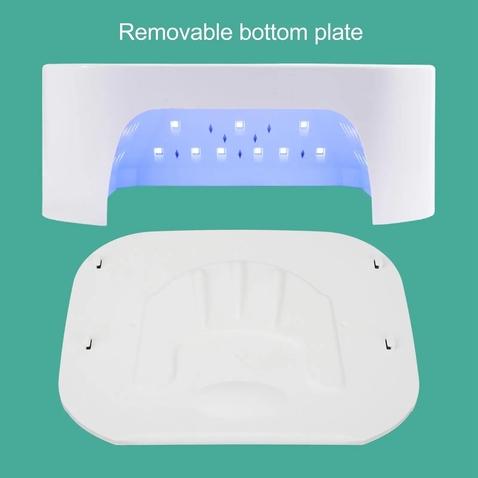 168 W Dual Light UV-Nageltrocknerlampe – schnell trocknendes Maniküre-Werkzeug für Schönheitssalons, 100–240 V