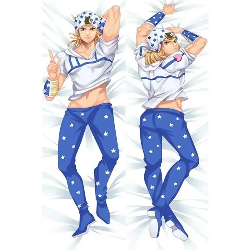 

Подушка для объятий японского аниме Jojos Bizarre Adventure, чехол для костюма Dakimakura, подушка Fujoshi BL, чехол для тела с мужской петлей
