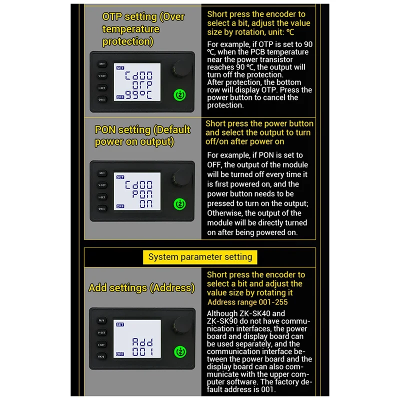 New Sk150pro 40V8A 150W High Power Buck-Boost CNC Power Supply Charging Module Third Generation