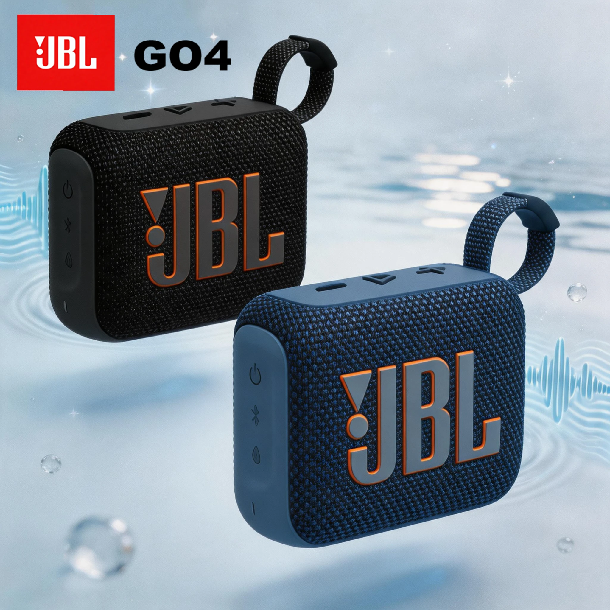 JBL GO4 Original New Mini Bluetooth Speaker IP67 Waterproof Durable Clear Sound All Scenarios Use