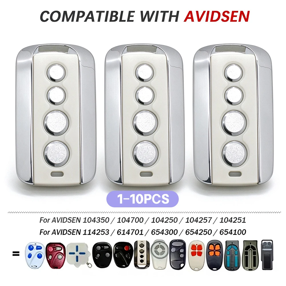 Scimagic-RC Garage Remote Control Compatible with AVIDSEN 104257 14253 104700 104350 104251 104250 654300 654250 654100 614701