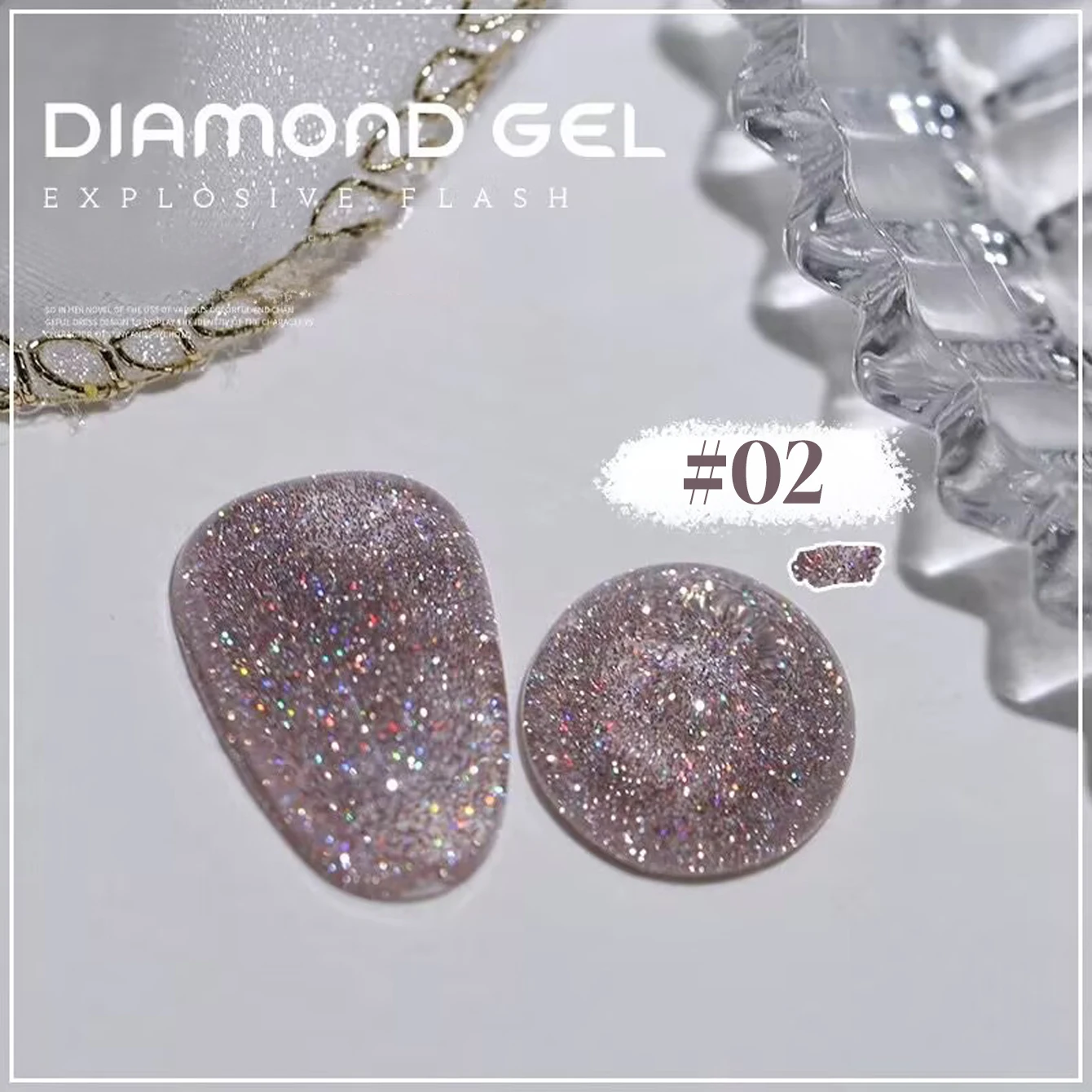 12 مللي 1 قطعة مبيعا 2025 جديد الصيف مسمار الفن صالون استخدام خاص تبييض سبعة ألوان التألق الماس هلام طلاء الأظافر #6