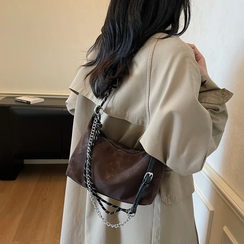 

Women Luxury Leather Fashion Designer Classic Shoulder Crossbody Tote Bag Elegant Handbag For Everyday Chic Looks