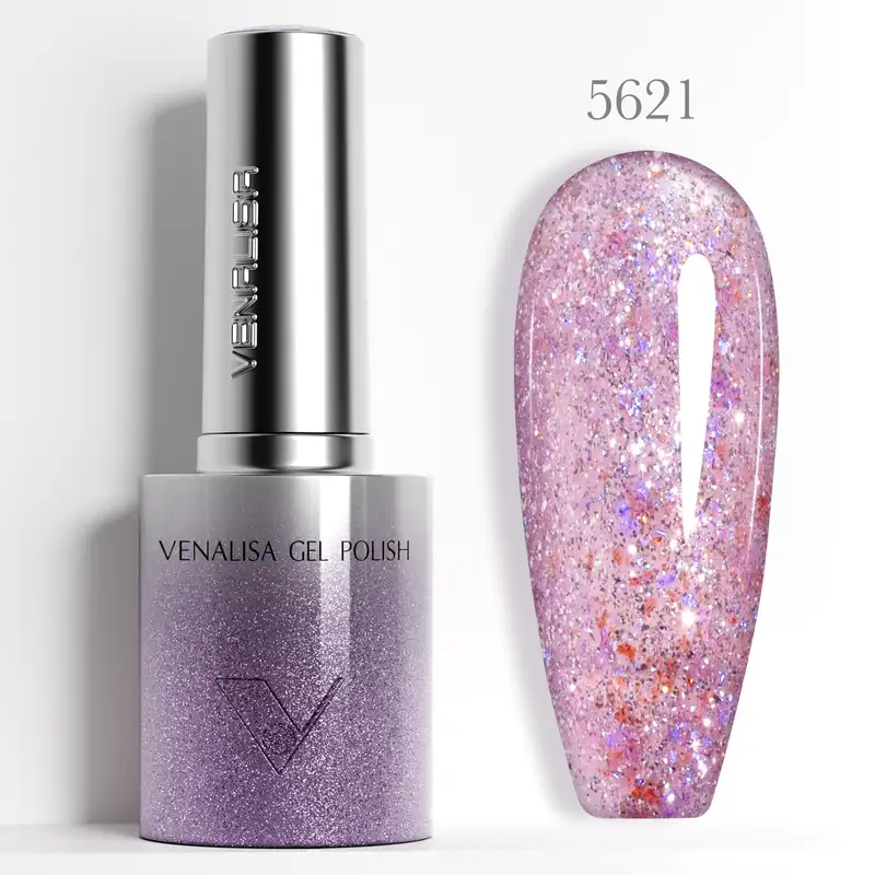 1pc Venalisa 10ml Nail Gel Polish Round Brush HEMA FREE TPO FREE Soak Off Sparkle Cat Eye Gel Lacquer Soft Texture Gel Varnish - Image 48
