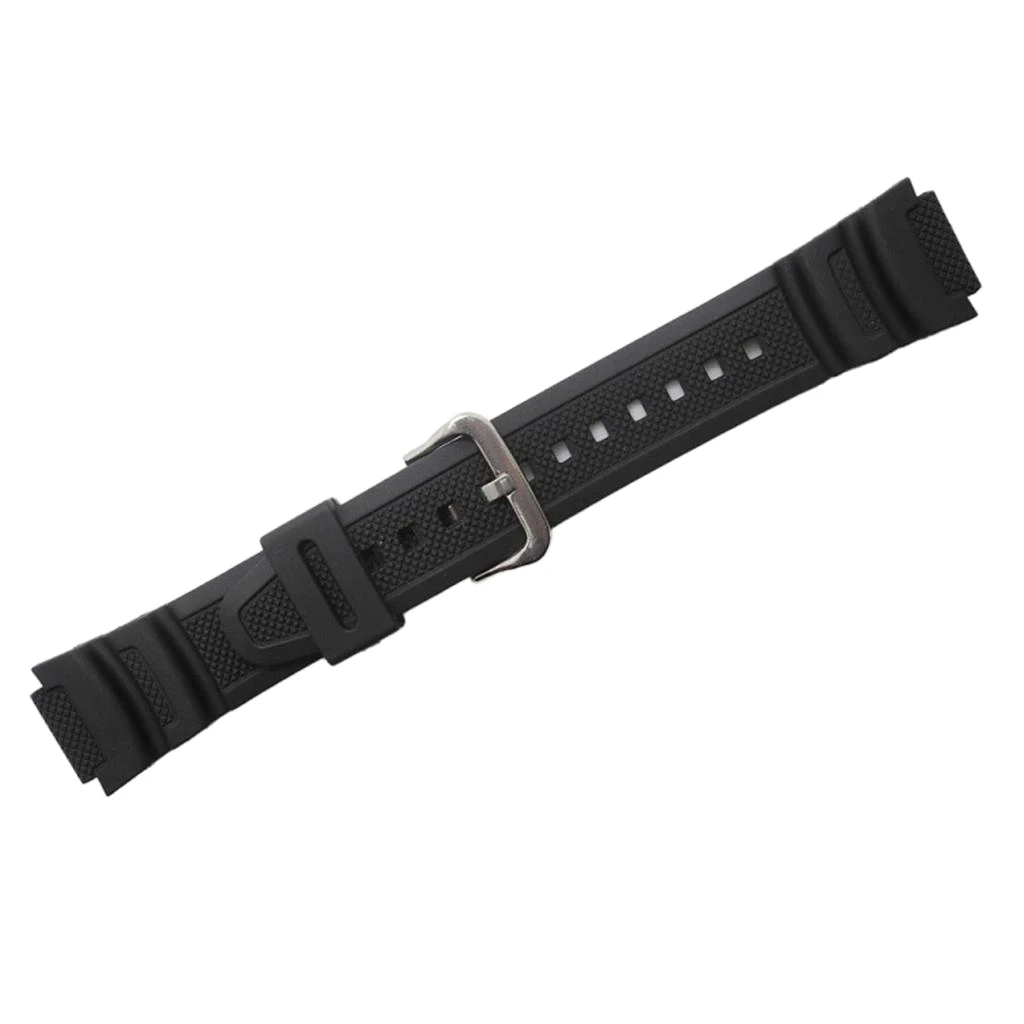 TPU+TPE  Watch Band Strap for Casios AQ-S810W AEQ-110 W-735H W-736H