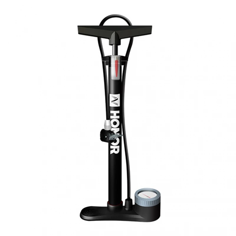 AliExpress NONE Bicycle Floor Pump 160PSI Bike Air Pump with Gauge Presta & Schrader Valves Tire Tube Inflator with Multifunction Ball Needle