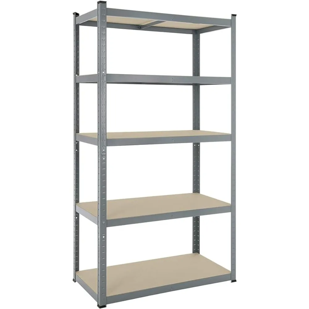 

72 X 36 X 18 Inches Shelf Adjustable Shelving Unit Kitchen Accessories 5-Tier Storage Shelves Load 2920 Lb Freight Free