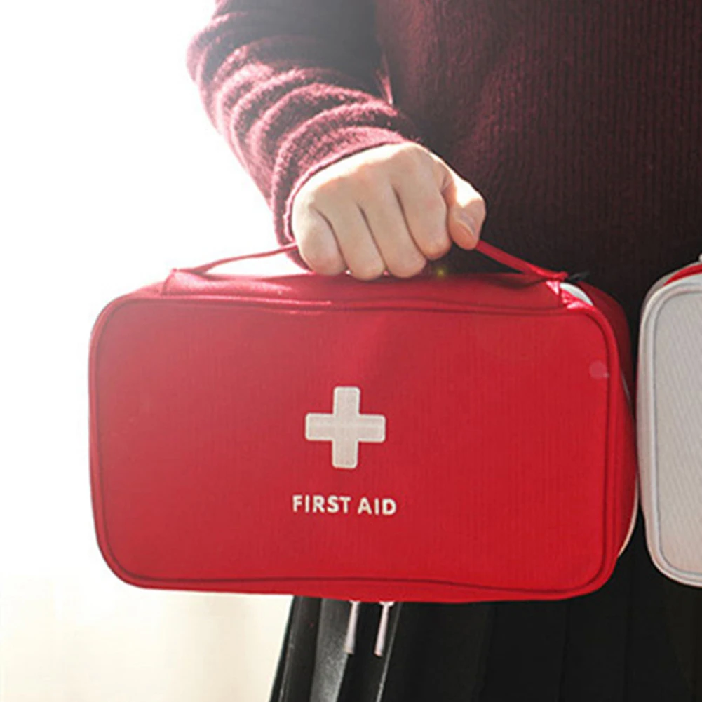 

900D Oxford Medicines Finishing Bag Compartment Medicine Classification Storage Bag Waterproof Large Capacity for Camping Travel