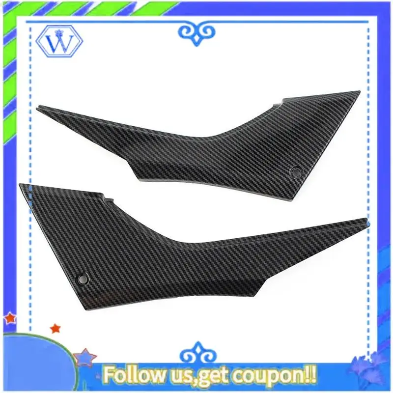 

M46K-Carbon Fiber Pattern Motorcycle Side Seat Fairing Cowl Panel For Kawasaki Ninja 300 EX300 2013-2017 Accessories