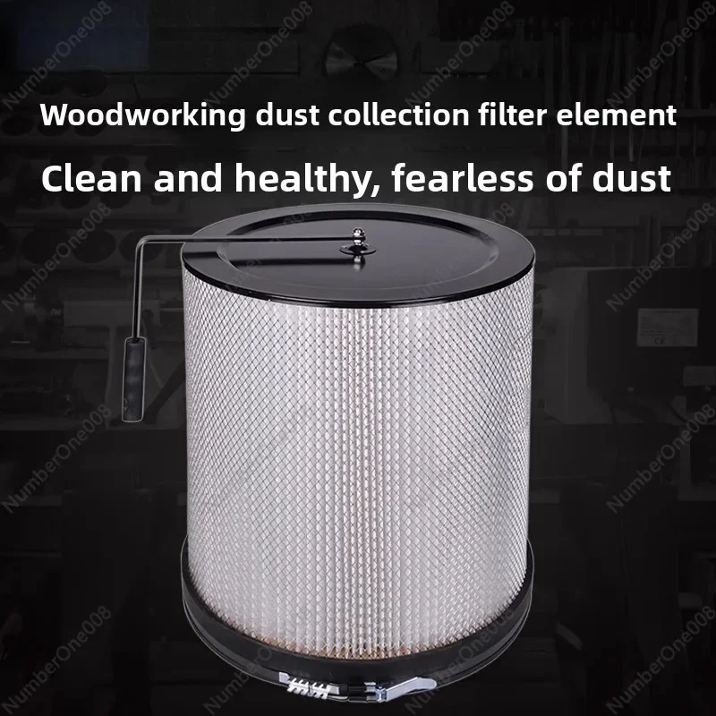 Woodworking Dust Collector Filter - High-Efficiency for Wood Shavings & Dust, Compatible with Large Dust Extraction Systems