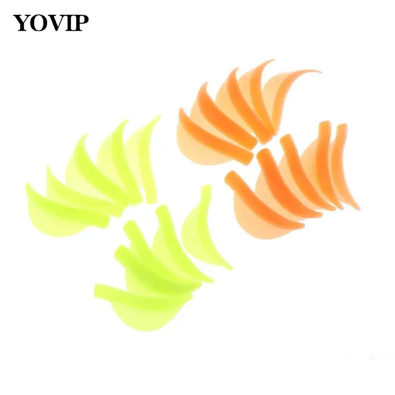 

5Pair/Pack Silicone Eyelash Perm Pad 5 Size 3D Eyelash Curler Applicator Makeup Tools Recycling Lashes Rods Shield Lifting