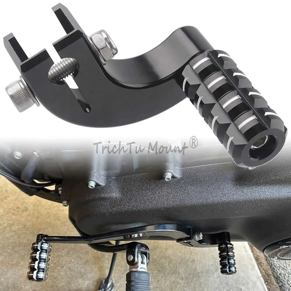 Heel Toe Shift Lever Shifter Pegs Fit For Harley Davidson Softail Motorcycle 2018-2024 Aluminium Black Vehicle Left Mid Controls