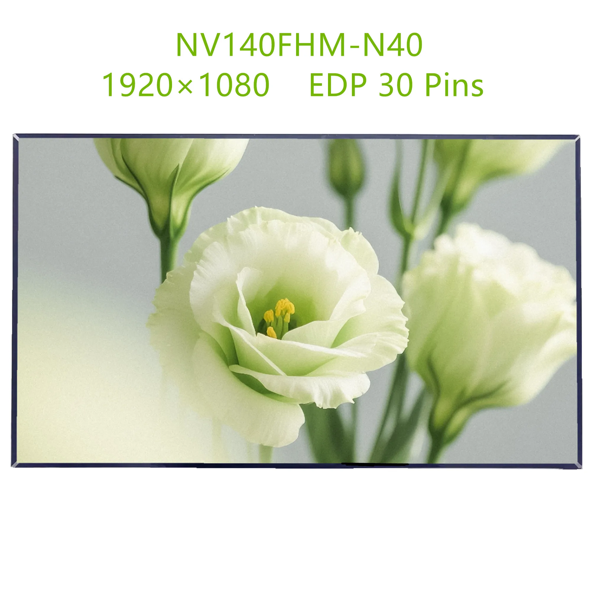 14.0'' NV140FHM-N40 Laptop LCD Screen Display Panel Matrix 1920×1080 EDP 30 Pins