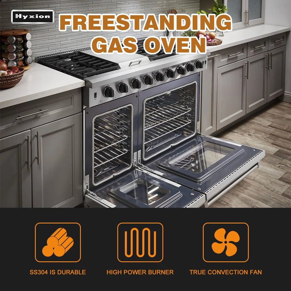 Hyxion Stainless Steel Design Service Intelligent Natural Gas Japanese Style Oven