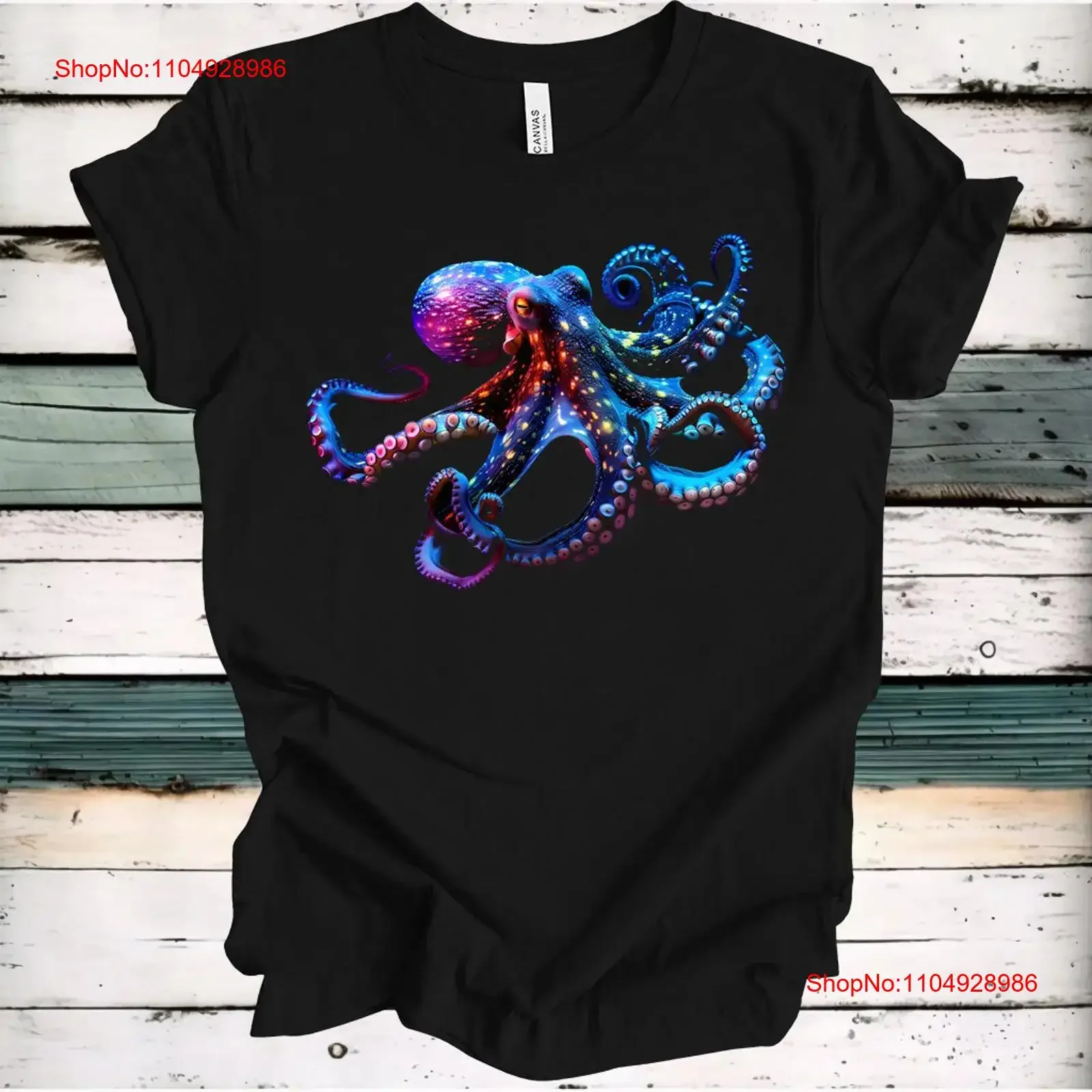 

Octopus T Shirt UNISEX vintage Washed Versatile Casual Soft graphic Stylish Slightly Comfortable Top For Everyday Wear Unisex