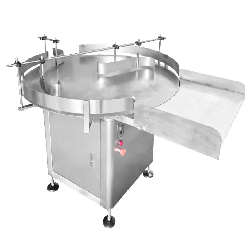 

Automatic Round Cellophane Plastic Bottle Descrambler Rotary Feeder Tin Can Sorter