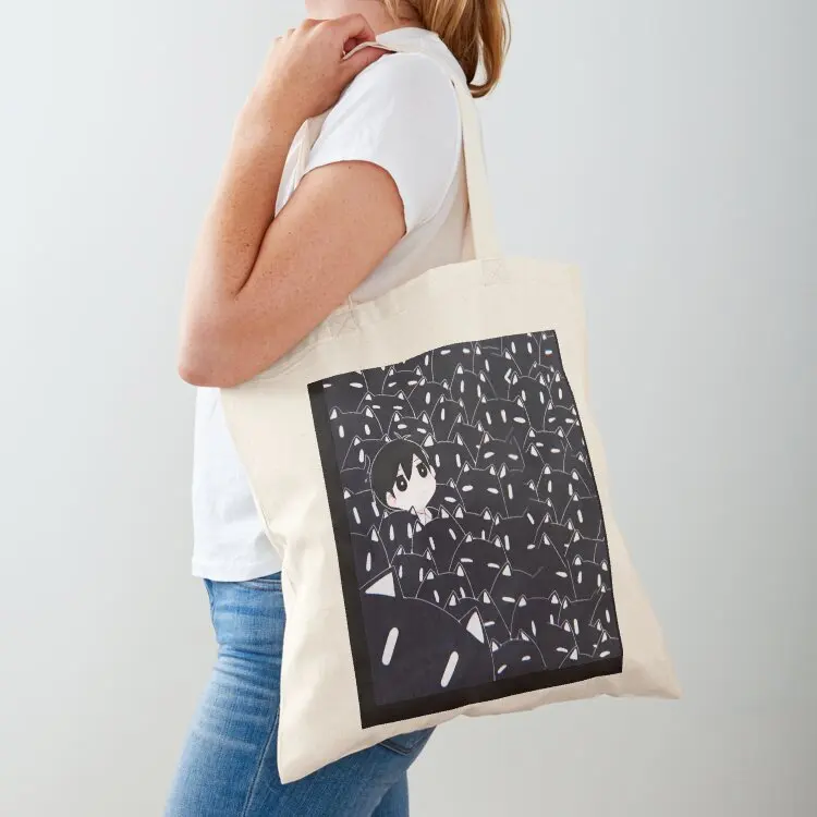 

omori Tshirt - omori fanart - omori game sticker Tote Bag eco bag folding Cloth bag Gift bags