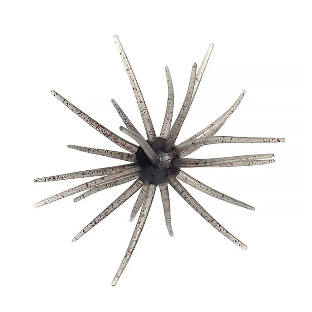 Bazooka TPE Angelköder, simulierter PVC-Seeigel, 2 g, 8 g, weiches Hecht-Silikon für Brassen, Seebarsch, Tilapia-Zahnräder, Mandarine, Winterköder – Detail 5