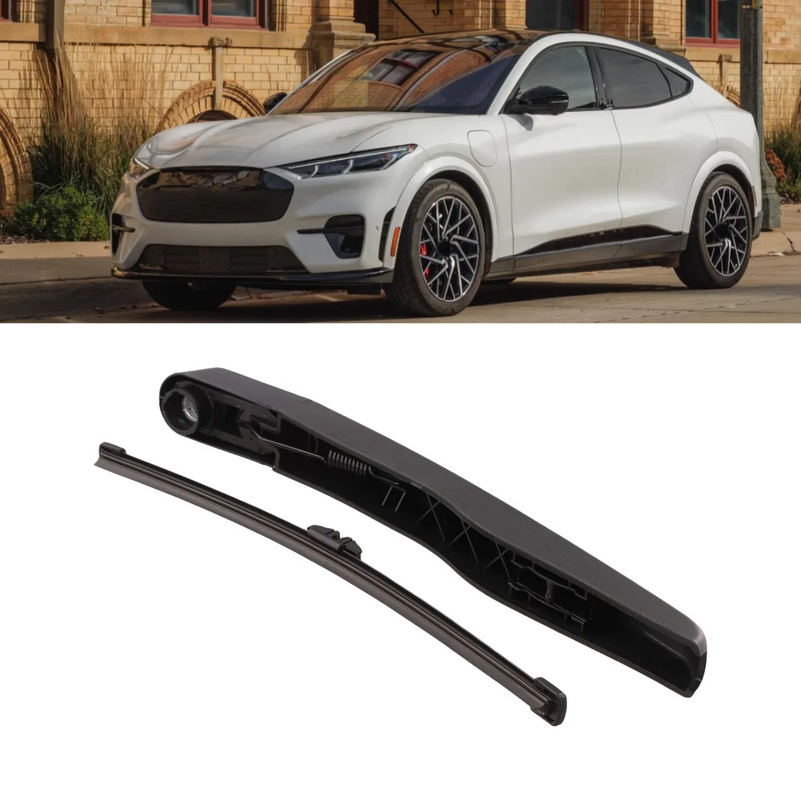 Black Rear Windshield Wiper 2021-2025 Car Wiper 2021-2025 Wiper Quick Installation Process Wear-resistant Design
