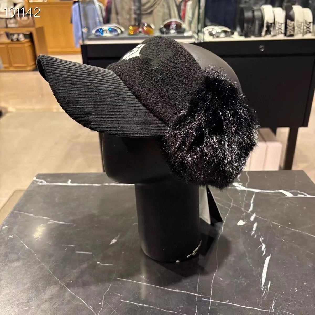 new-golf-hat-women-winter-warm-ear-protection-outdoor-sports-casual-wide-brim-cap-adjustable-cotton-comfortable-ele-sle