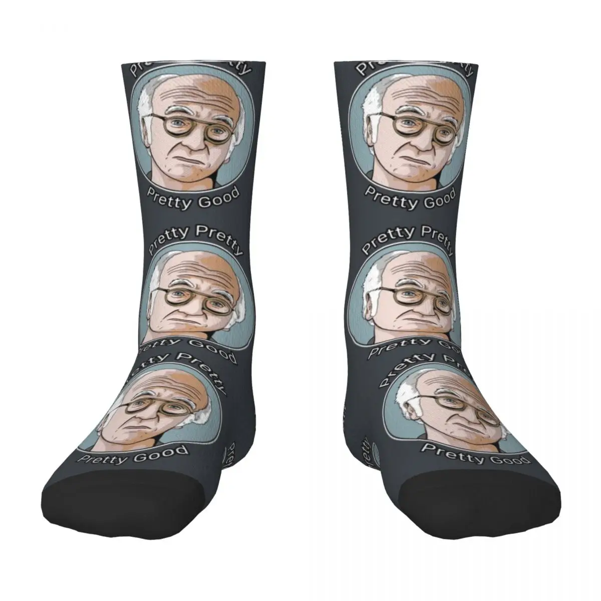 

Larry David - Pretty Good Socks men cotton high quality fashionable professional running Women's Socks Men's