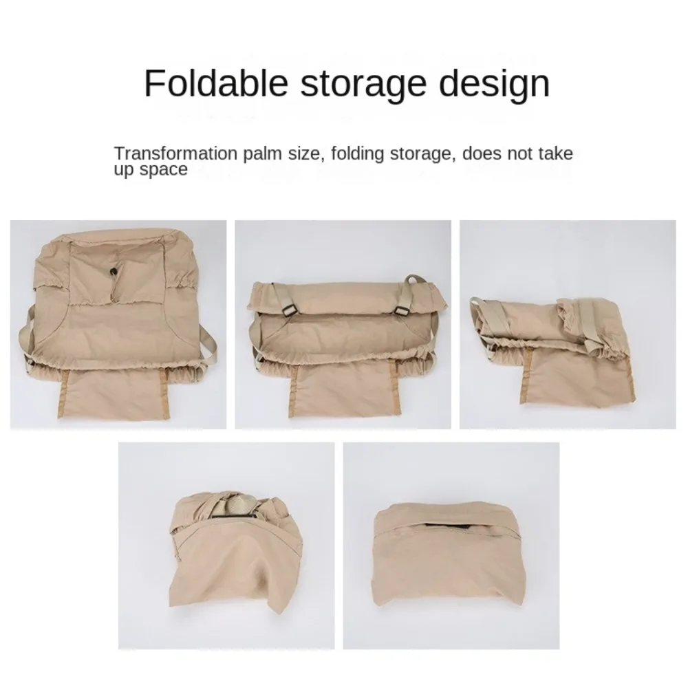 Fashion Solid Color Travel Backpack Lightweight Korean Style Drawstring Backpack Nylon Large Capacity Student Schoolbag Fitness