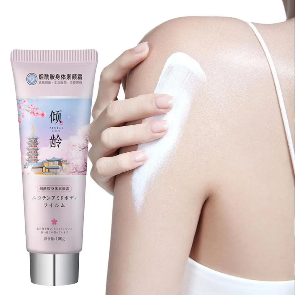 Niacinamide Body Lotion Concealer Bleaching Cream Brightening Nourishing Care Moisturizing 100g Skin Skin Tone Ligh M4U4