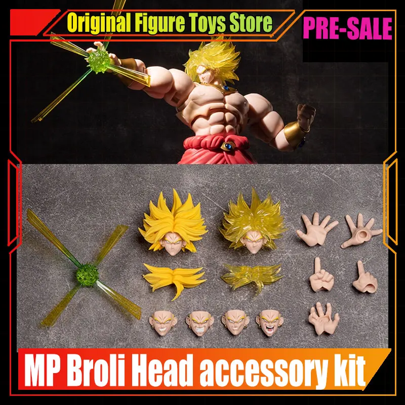 

Новинка 2024 года, Mp More Posibility Studio Dragon Ball Broly Beast Deities Super Saiyan Broly, наборы аксессуаров для головы, аниме-фигурка