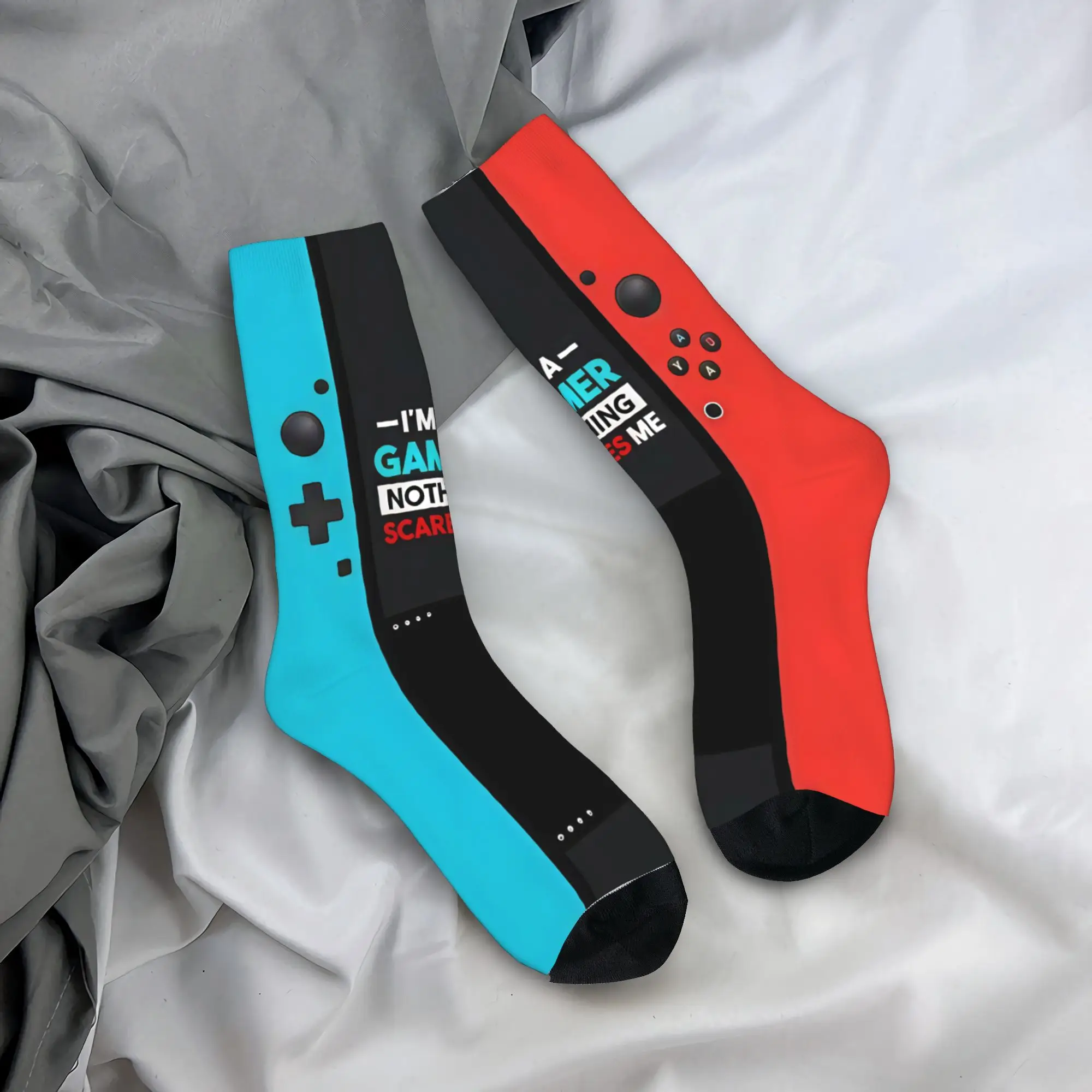 Game Console Stockings Creative Game Console Printed Casual Socks Men Quality Socks Autumn Climbing Non Slip Socks Gift Idea