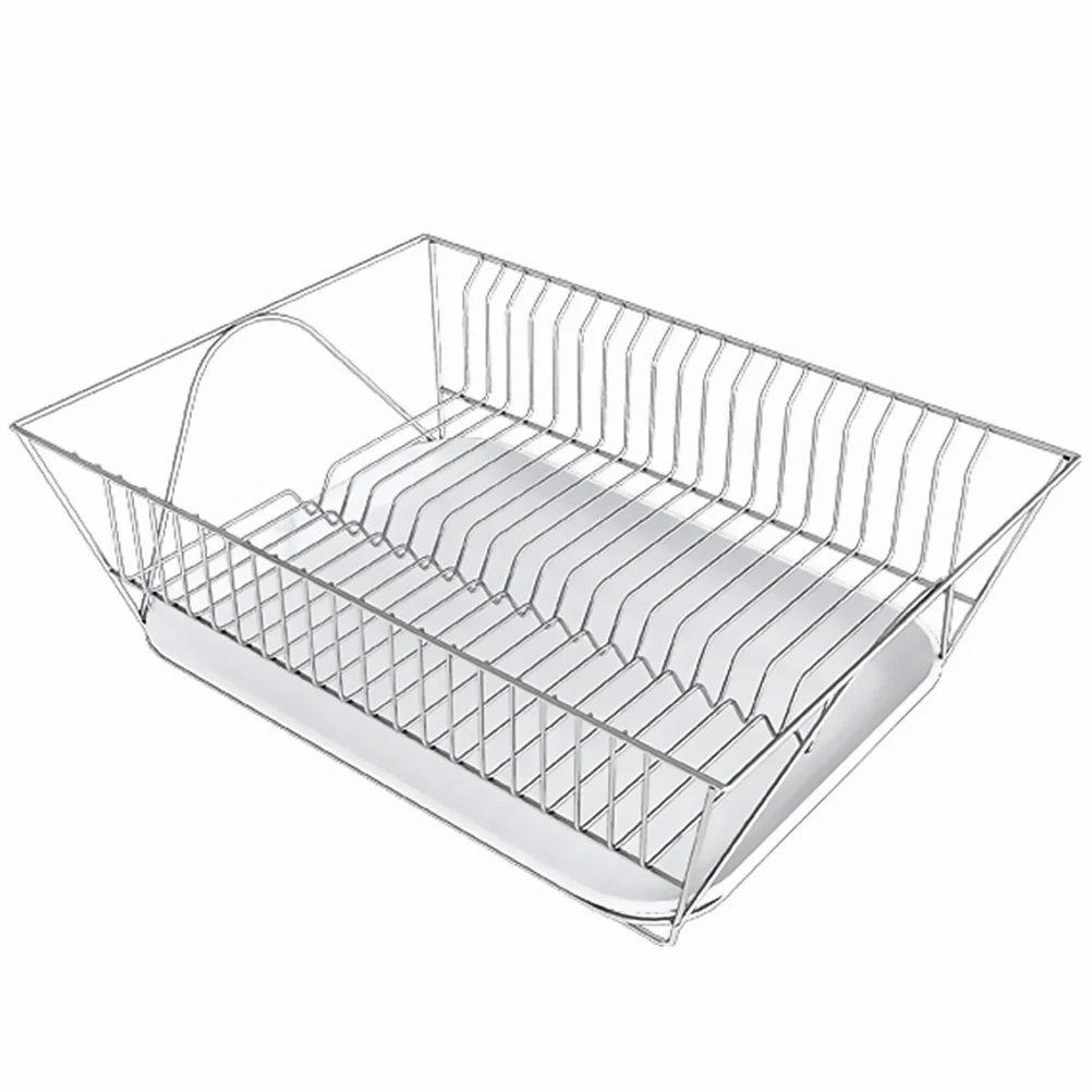 

Stainless Steel Rack Kitchen Utensils Holder Foldable Kitchen Storage Organizer Tool Drainer Silver Storage Organizer Color