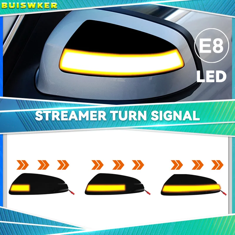 

Dynamic LED Turn Signal Lights Rearview Mirror Indicator Blinker Repeater For Mercedes Benz Viano Vito W639 C-Class W204 S204