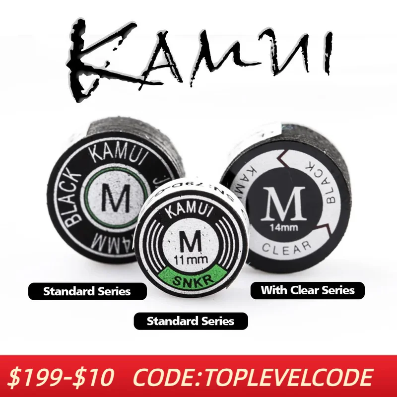 

KAMUI-Pool Cue Tip Billiard Cue Tip, Professional Billiard Accessories, Made in Japan, Original, New