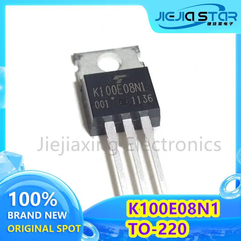 100% 신제품 오리지널 컨트롤러, 100A80V TO-220, 무료 배송 전자 제품, K100E08N1, TK100E08N1, 4 개