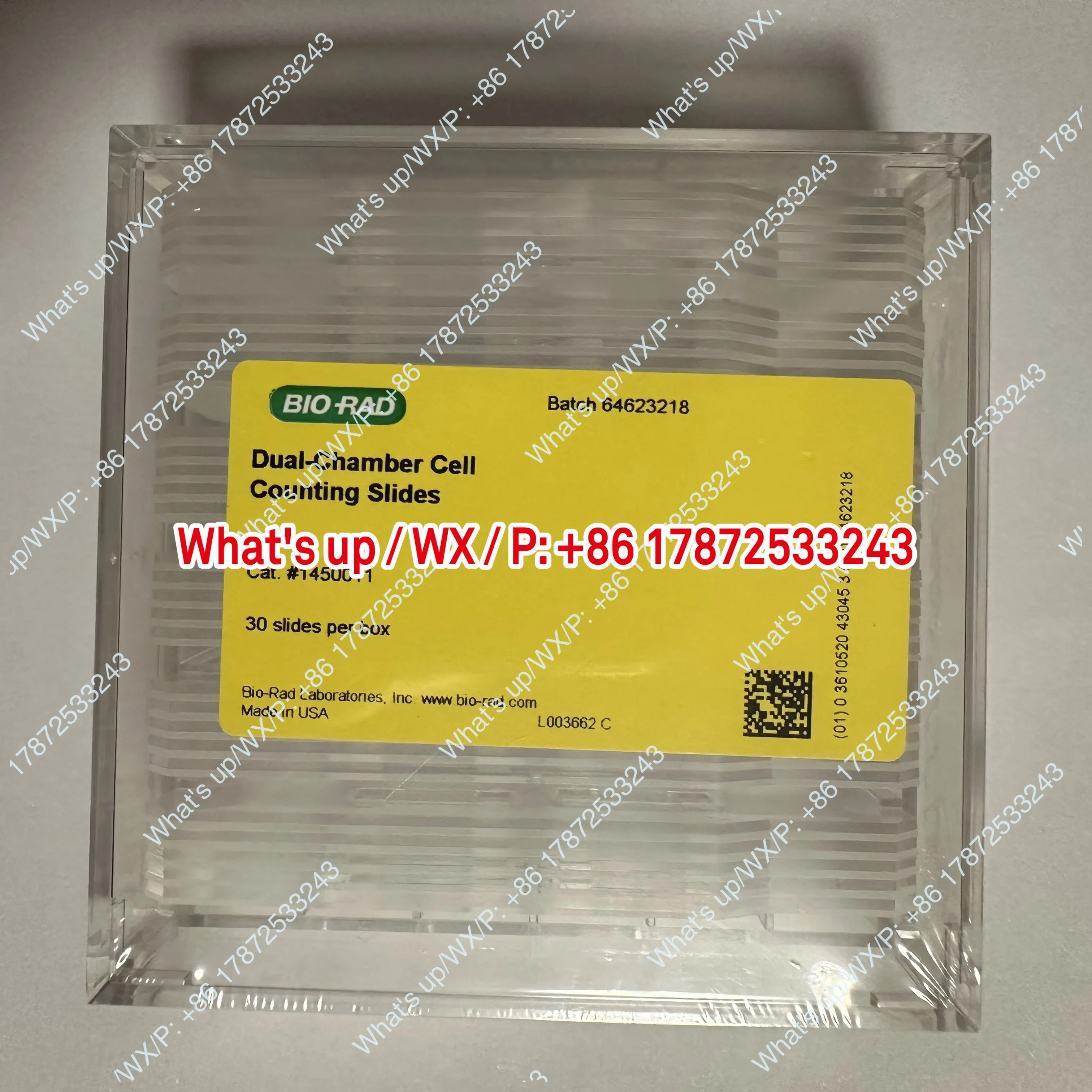 1450011 Cell Counting Plate 145-0011/1450013 Pan Blue Dye 1.5ml