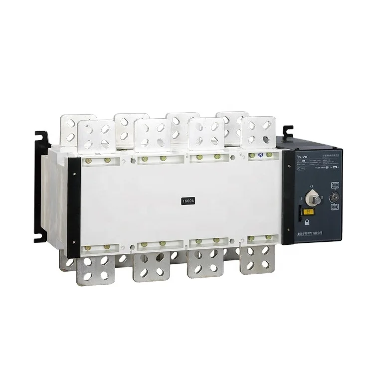 Automatic Changeover Switch 4 Pole Dual Power Automatic Transfer Switch 4P 1600A ATS Changeover Switch for Generator