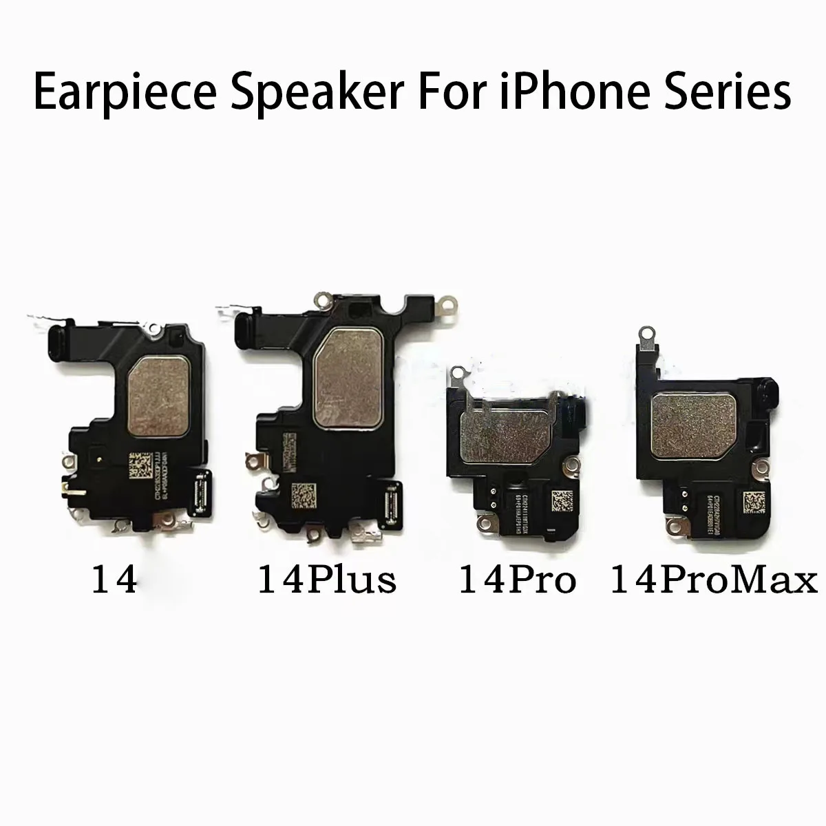 Front Earpiece Speaker For iPhone  14 Plus  Pro Max  EarPhone Ear Speaker Replacement Receiver Parts