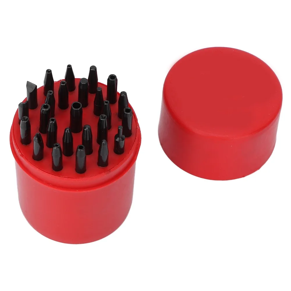 25Pcs Steel Watch Hands Presser Black Needle Punch Length 60mm Watch Hand Fitting Tool Watch Repairing Tool