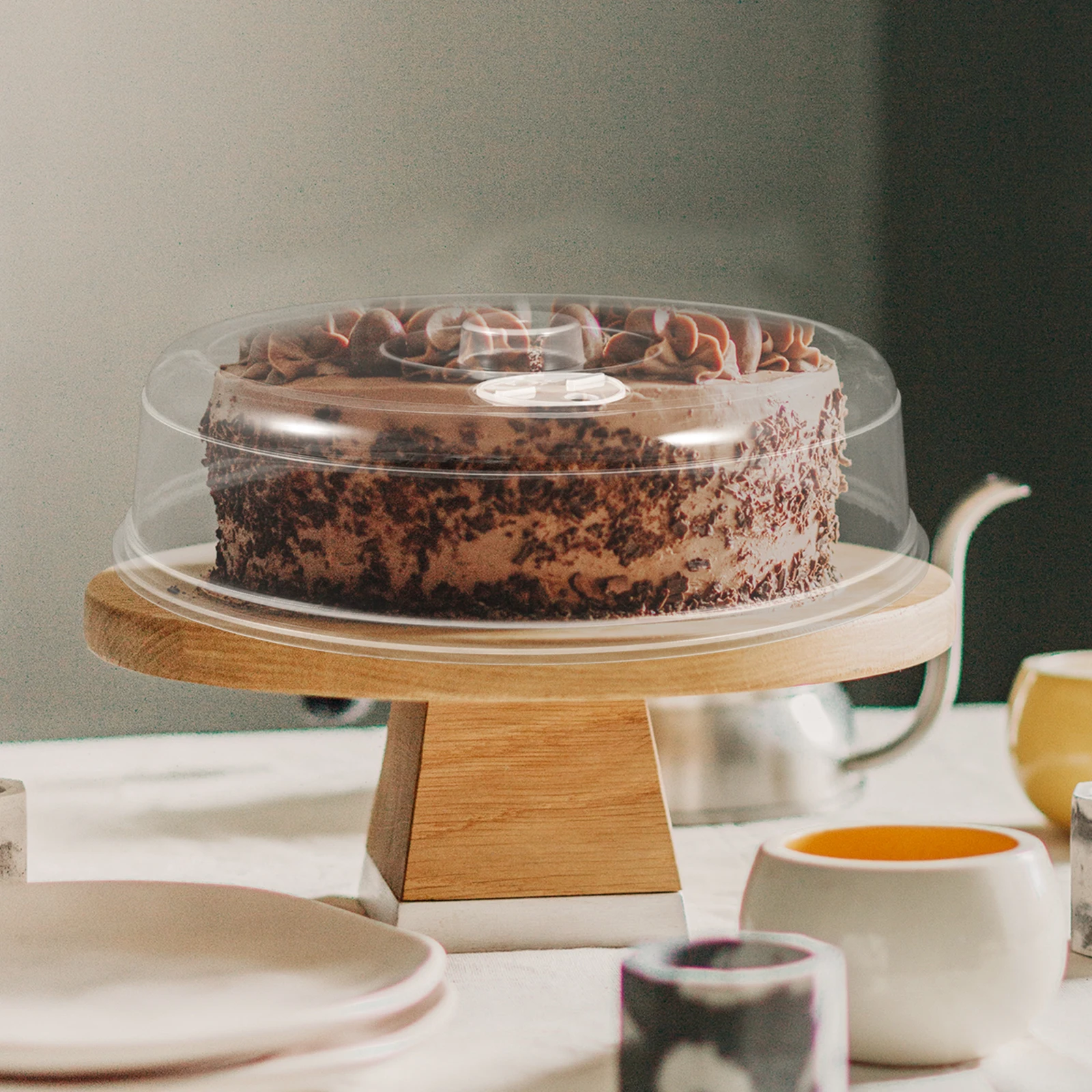 

Microwave Dish Cover Food Splatter Protector Transparent PP Material Nonstick Pan Covers Oven Use Home Restaurant Practical