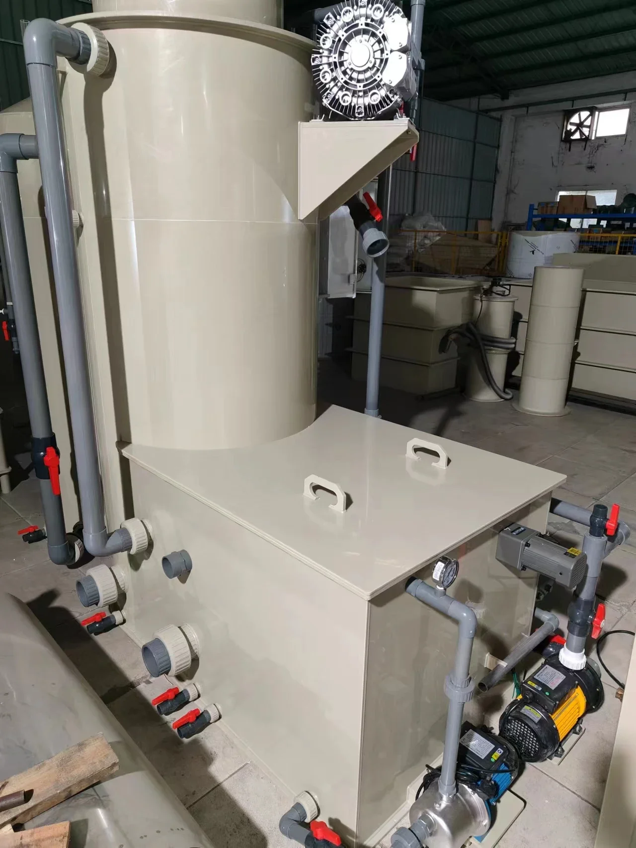Layout Design of Modern Recirculating Aquaculture System RAS Fish Farm