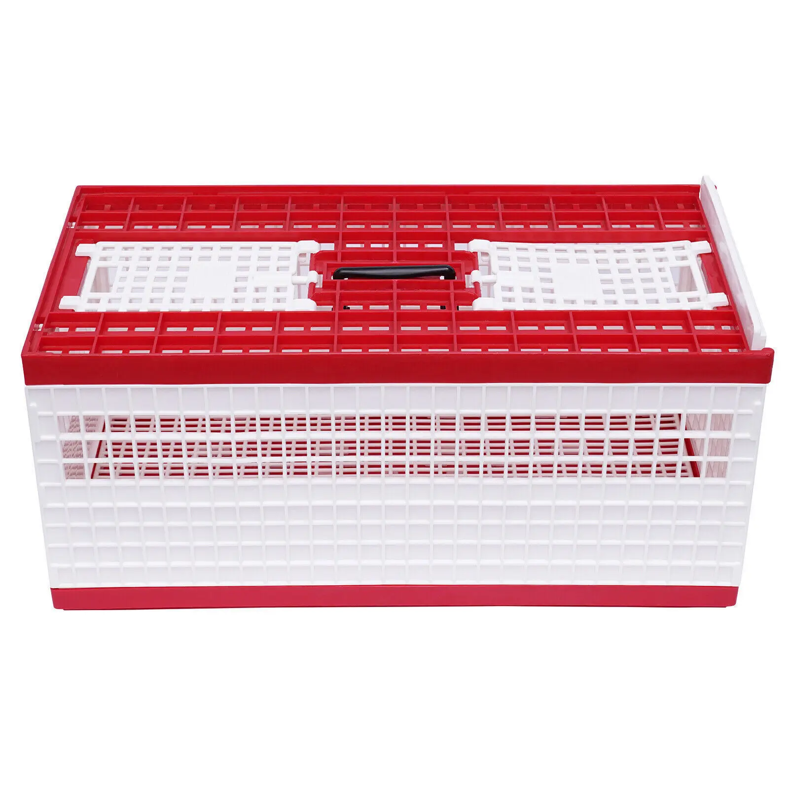 صندوق حامل حمامة السباق 23.62*12.2*10.24 بوصة سلة تدريب الطيور مع بابين جانبيين وبابين علويين