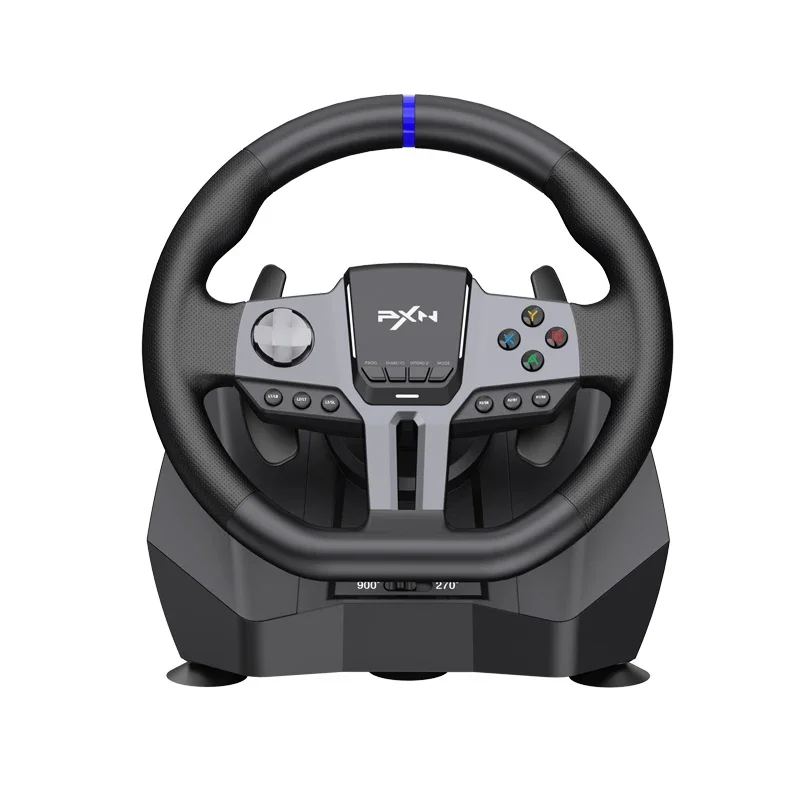 with Pedals and Shifter PXN V9 GEN2  Vibration Racing Simulator Steering Wheel  for Pc/Ps3/Ps4/Xbox One  Game Accessories